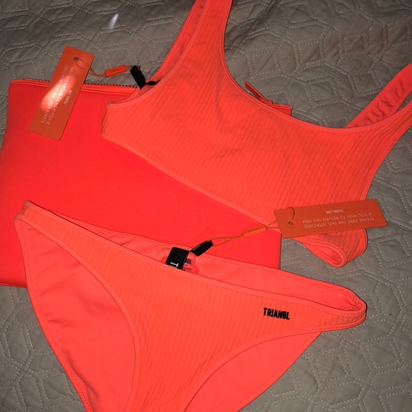 triangl swimwear Other - Orange Triangl Swimsuit